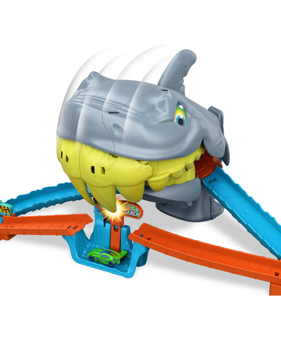 Pista armable Tiburón Hot Wheels: City 3