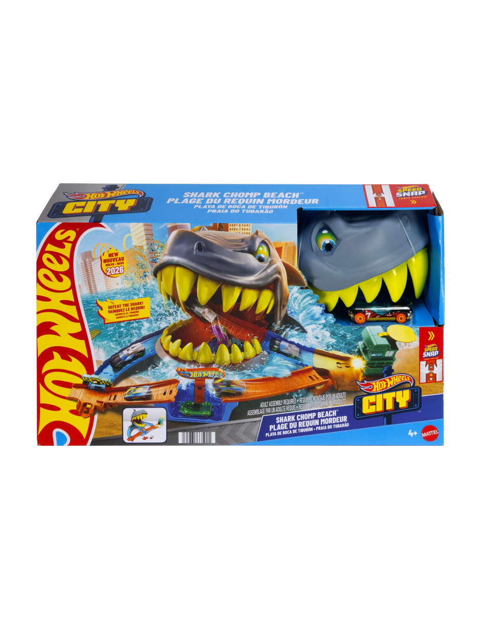 Pista armable Tiburón Hot Wheels: City 5