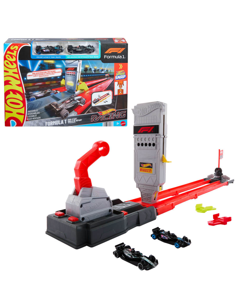 Pista armable Racing Hot Wheels Let's Race 2