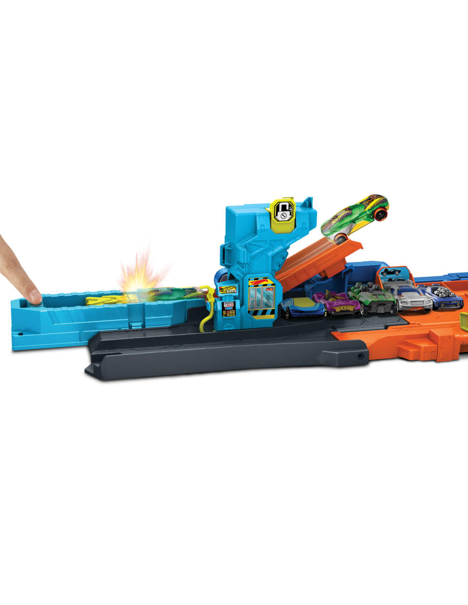 Pista armable Hot Wheels: City 3