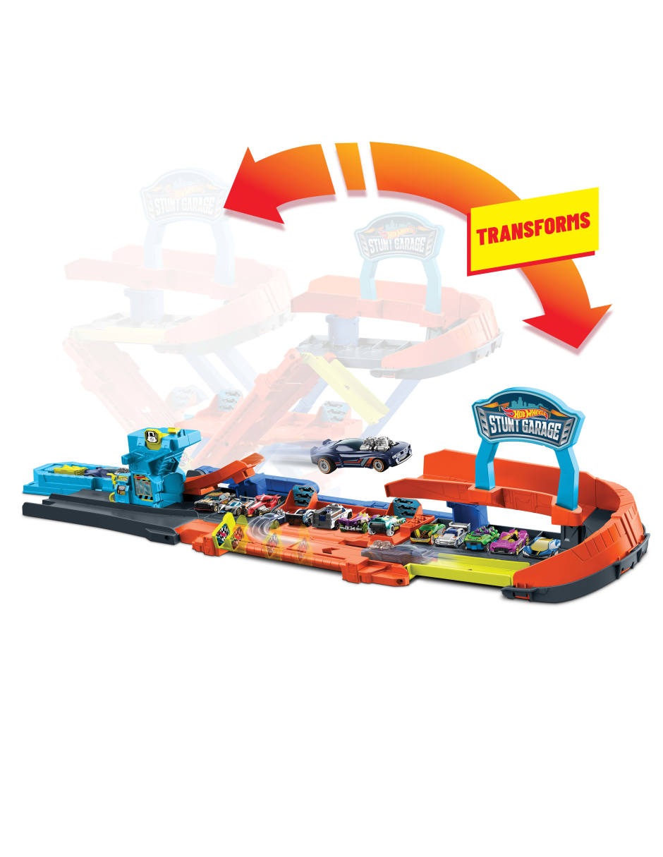 Pista armable Hot Wheels: City 4