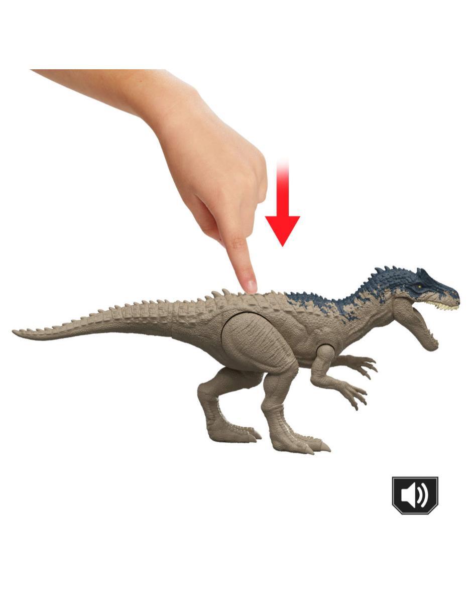 Figura de acción articulada Jurassic World con sonido 3