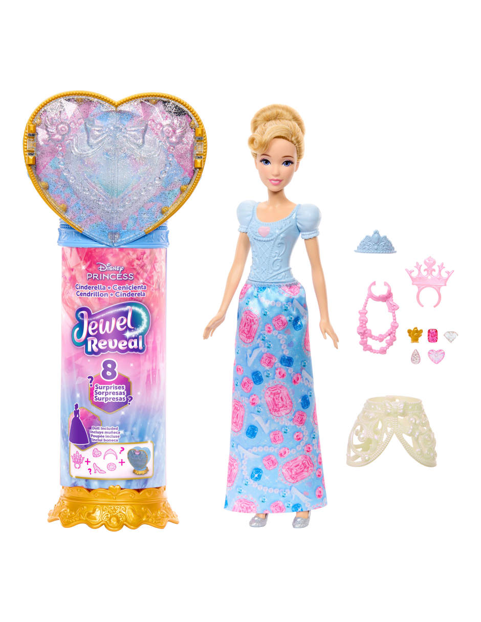 Muñeca Princesas Reveal 2