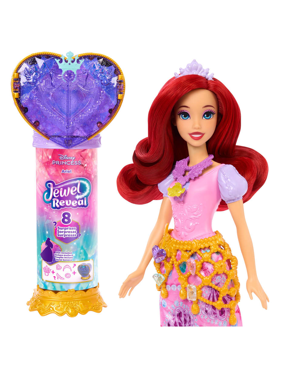 Muñeca Princesas Reveal Ariel