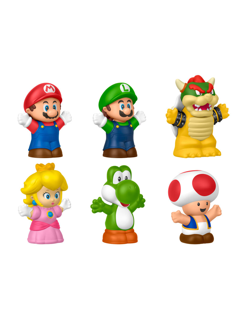 Paquete de figuras de Super Mario