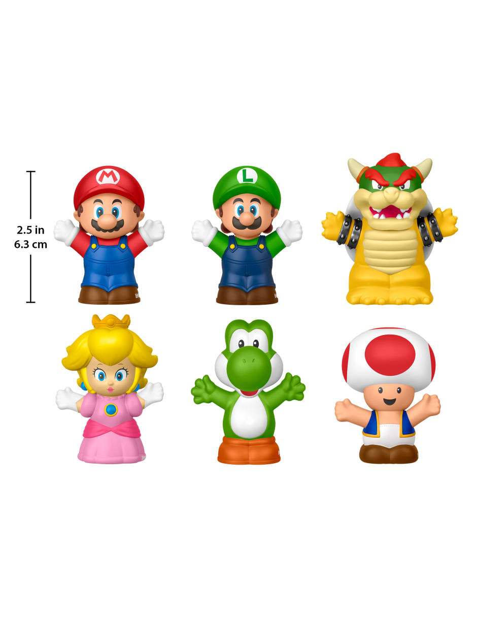 Paquete de figuras de Super Mario 3