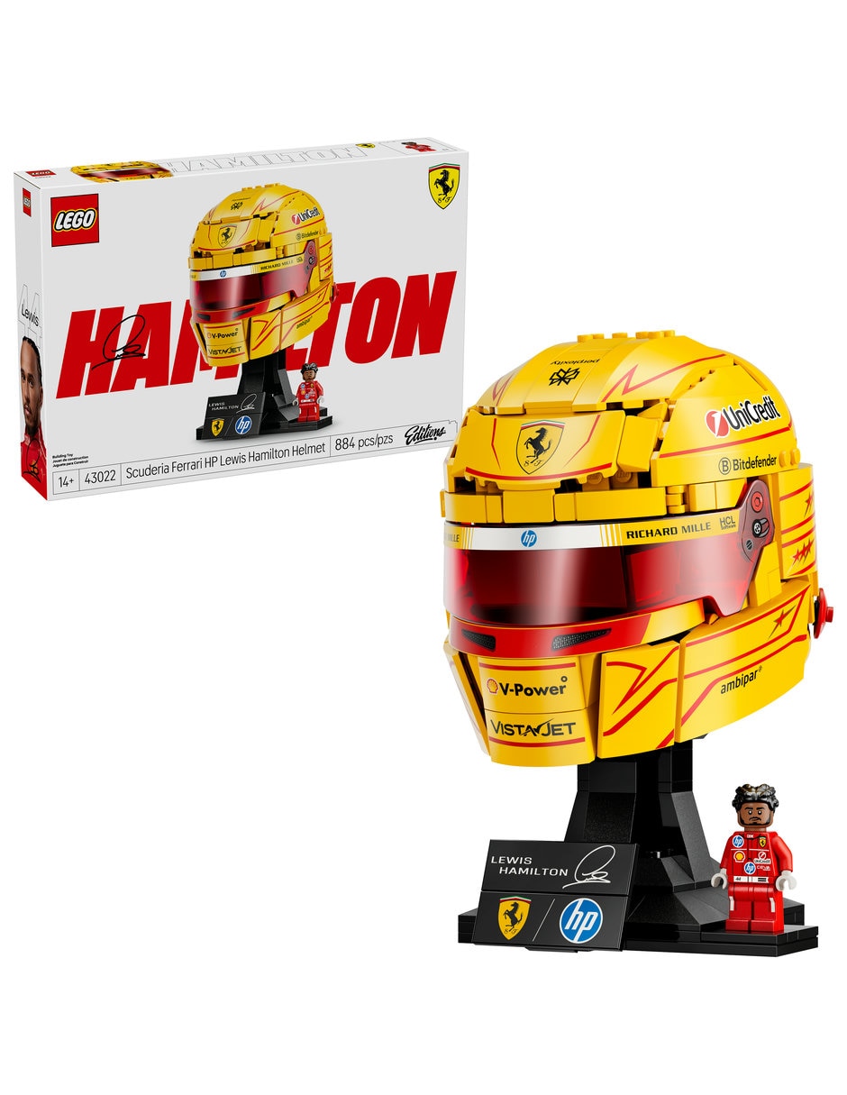 LEGO Scuderia Ferrari HP: Casco de Lewis Hamilton 43022 Editions
