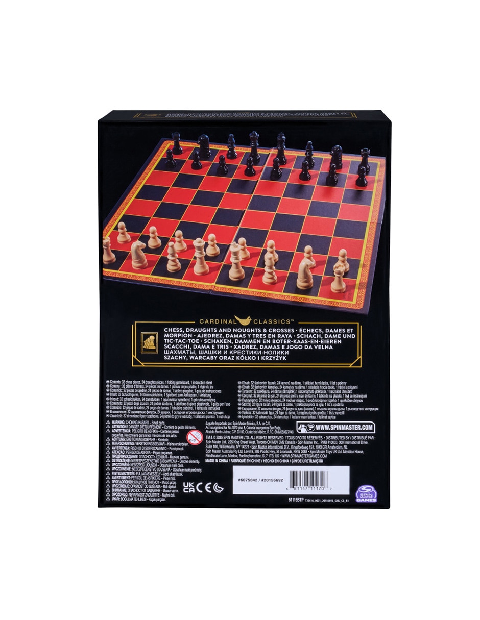 Juego de Mesa 3 en 1 Cardinal Classics 3