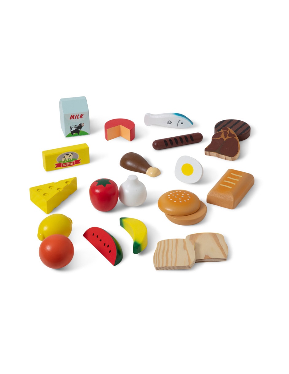 Set Grupos de Alimentos 4 Pack Surtido juego estimulación temprana 2 años 3