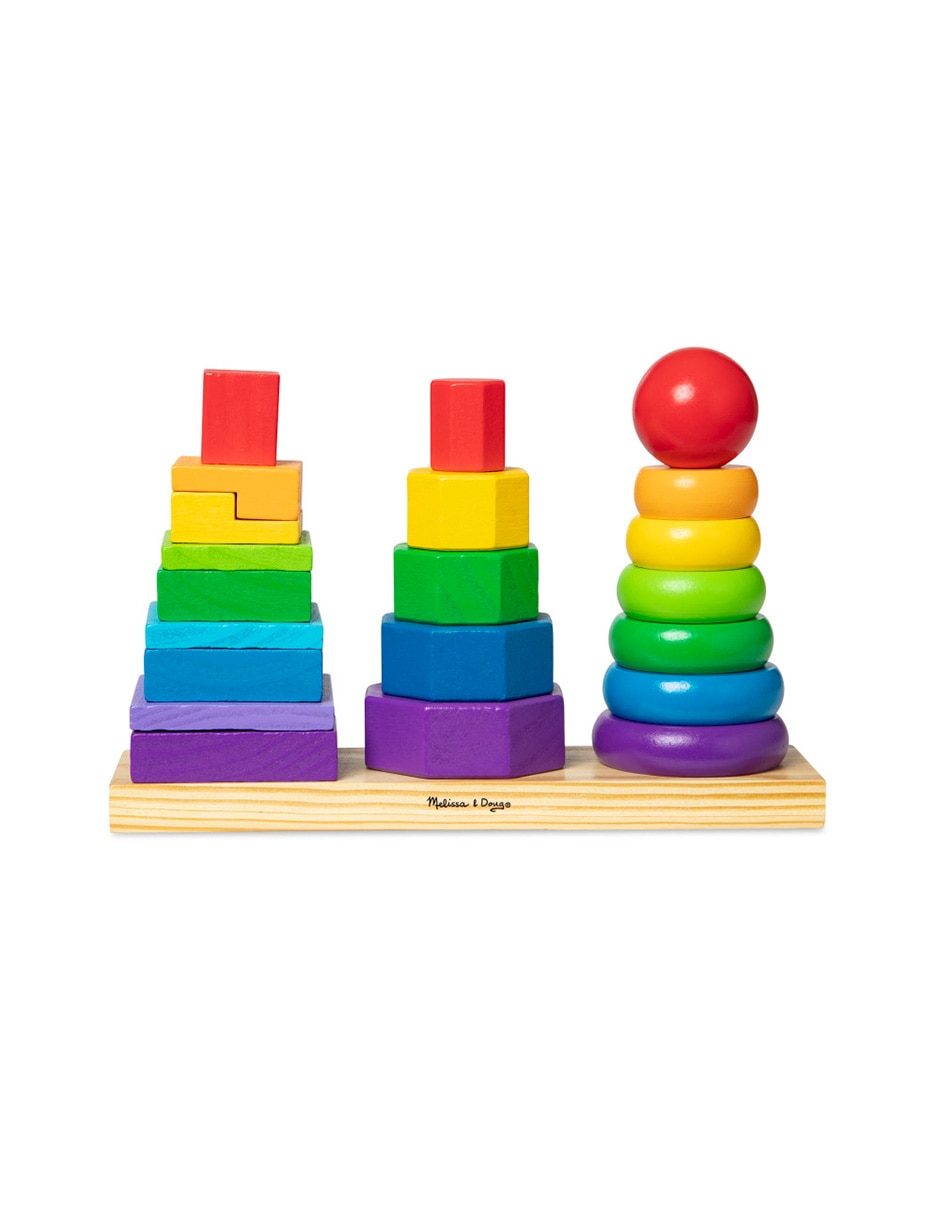 Apilador geométrico juego estimulación temprana + 2 años