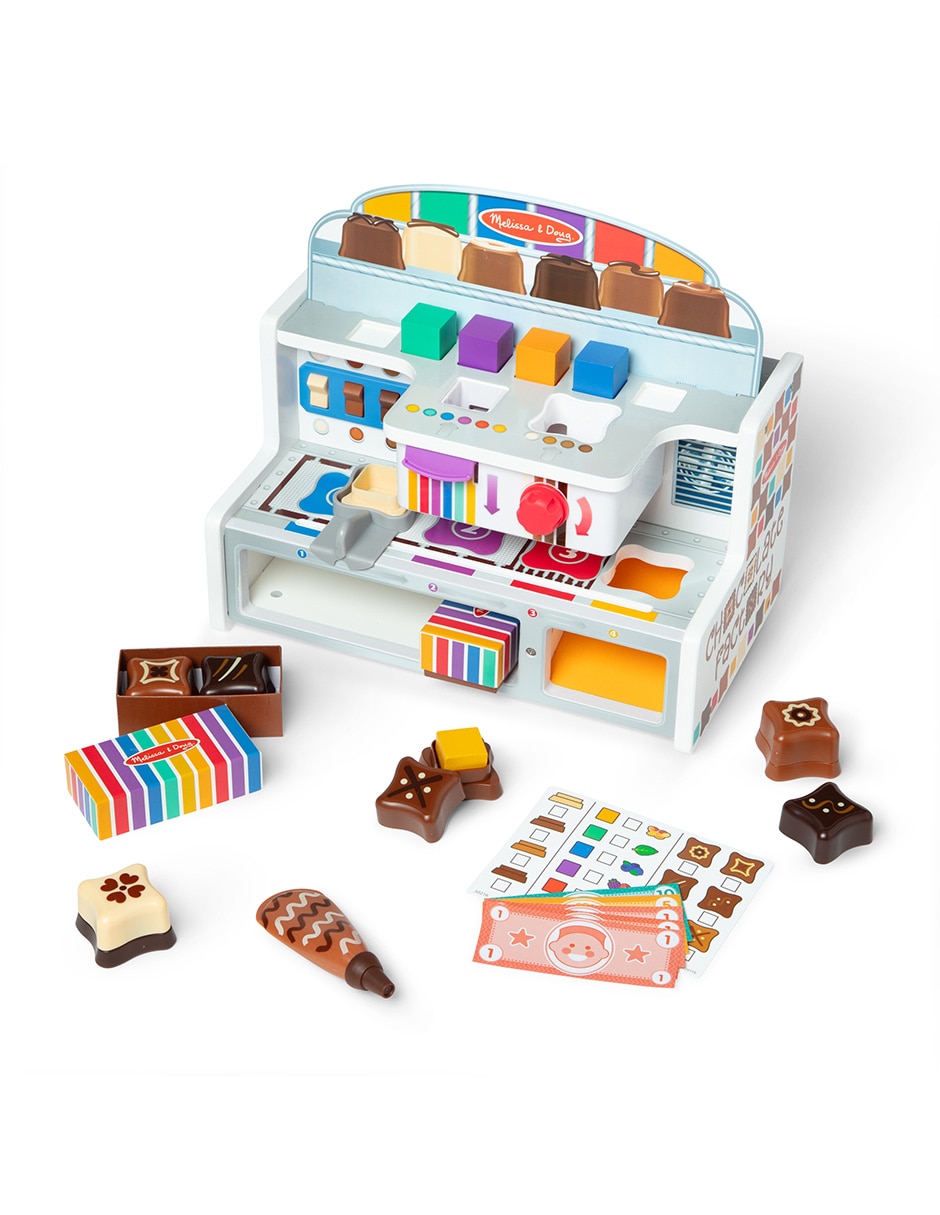 Fábrica de chocolates juego recreativo 3 años