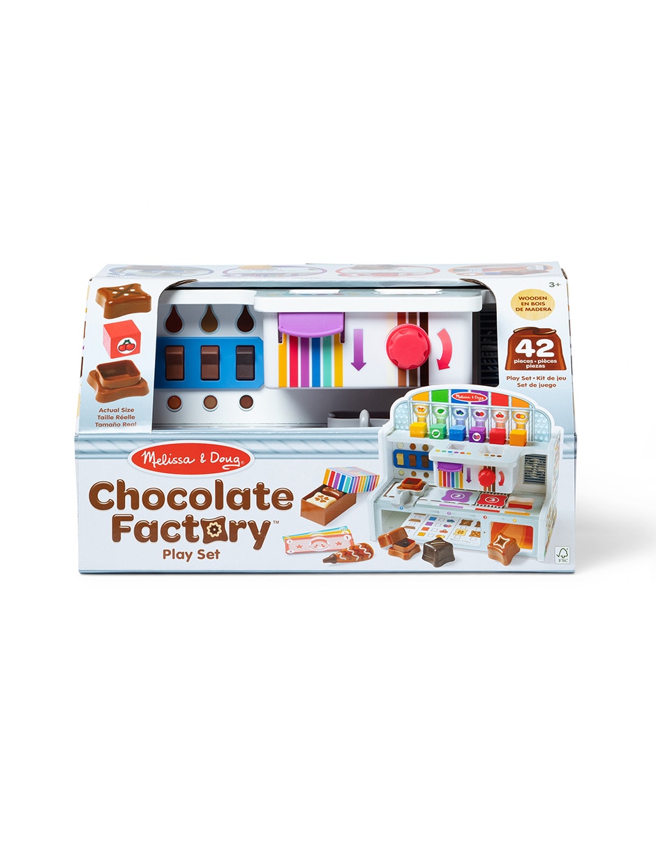 Fábrica de chocolates juego recreativo 3 años 3
