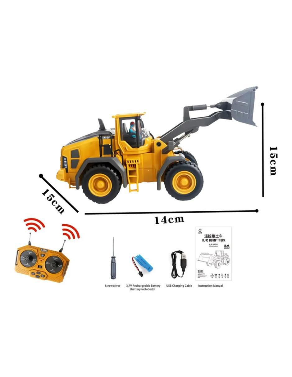 Excavadora a control remoto 7
