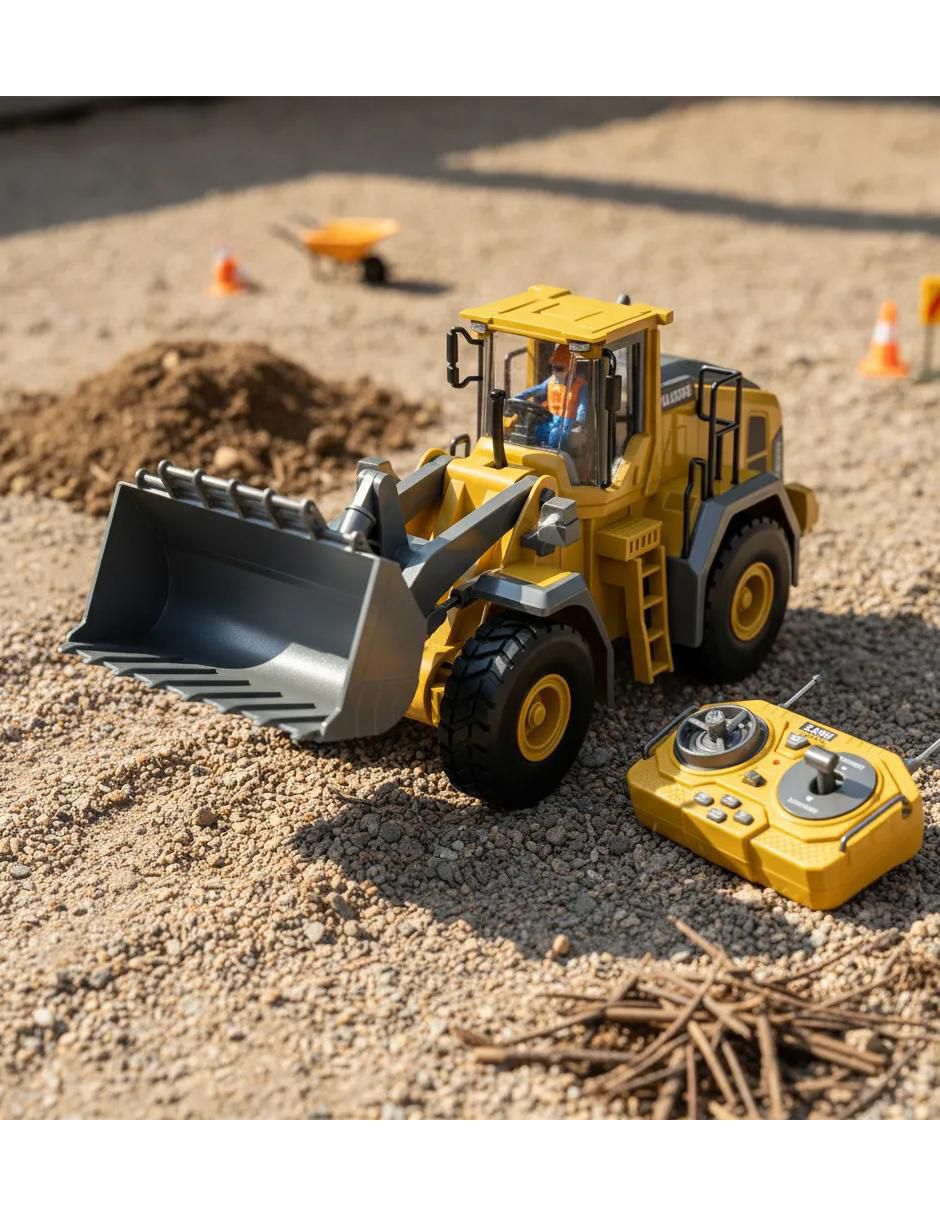 Excavadora a control remoto 4
