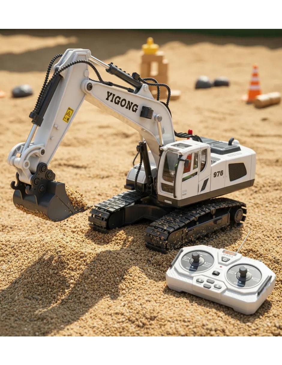 Excavadora a control remoto 3