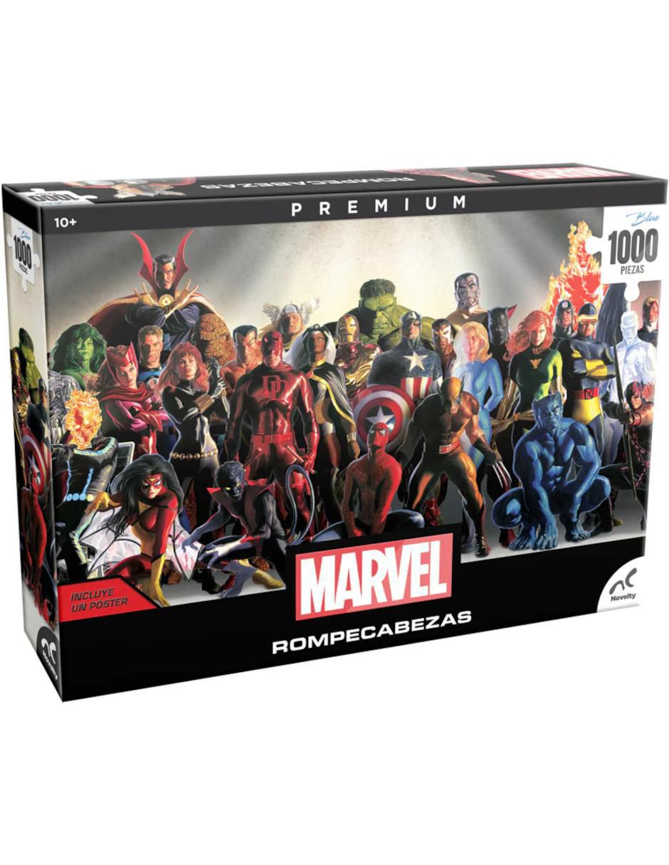 Rompecabezas superhéroes Marvel Coleccionable Premium 1000 piezas Rompecabezas superhéroes Marvel Coleccionable Premium 1000 piezas