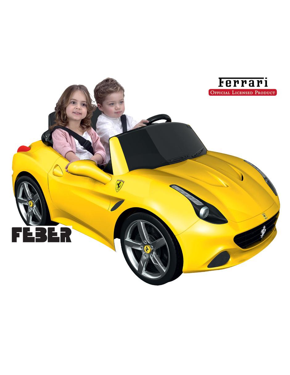 montable electrico ferrari